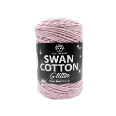 Cordino Swan cotton glitter - Merceria creativa