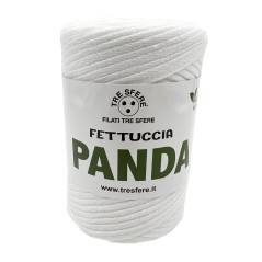 Fettuccia Filati Tre Sfere modello Panda - merceria creativa