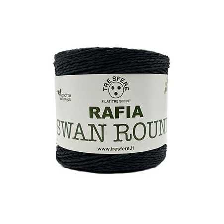 Rafia Filati tre sfere modello swan Round