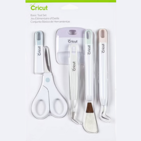 Kit di 5 attrezzi essenziali Cricut per il fai da te - Merceria creativa