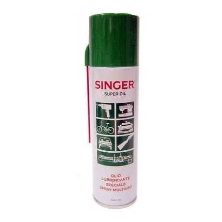 Olio Lubrificante Singer multiuso spray da 250 ml - Merceria